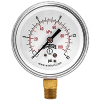 Winters Instruments 90 Series Pressure Gauge, P9S